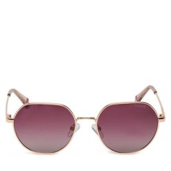 Okulary przeciwsłoneczne Polaroid. Czerwone okulary przeciwsłoneczne damskie Polaroid. Za 229.99 zł.