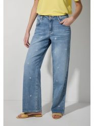 More & More Dżinsy - Comfort fit - w kolorze niebieskim rozmiar: 42. Niebieskie jeansy damskie More & More. Za 124.95 zł.