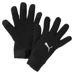Rękawiczki piłkarskie PUMA Teamliga 21 Winter. Białe rękawiczki damskie Puma, bez wzorów. Za 54.99 zł.