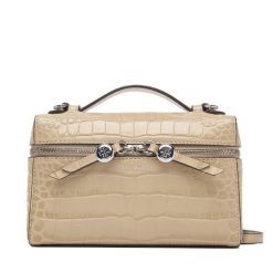 Torebka Tory Burch. Brązowe kuferki damskie Tory Burch, bez dodatków. Za 1,644.00 zł.
