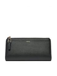 Furla Portfel Nuvola WP00457-BX2045-O6000-1-007-20-CN-P Czarny. Czarne portfele damskie Furla, bez wzorów, ze skóry. Za 829.99 zł.