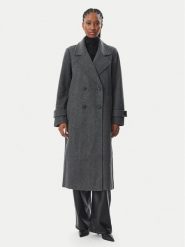 Vero Moda Płaszcz zimowy Eva 10348666 Szary ciemny Regular Fit. Szare płaszcze damskie Vero Moda, na zimę, l, bez wzorów, z syntetyku, bez kaptura. Za 359.99 zł.