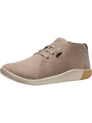 Keen Skórzane sneakersy "KNX Chukka" w kolorze szarobrązowym rozmiar: 42. Brązowe obuwie sportowe damskie Keen, bez zapięcia. Za 285.49 zł.