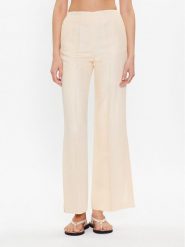 TWINSET Spodnie materiałowe 231TT2776 Écru Regular Fit. Spodnie materiałowe damskie Twinset, bez wzorów, z materiału. Za 549.99 zł.