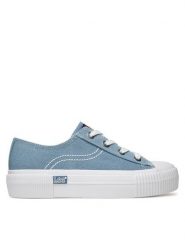 Lee Trampki Isla C Women Low 50251001 .21H Niebieski. Niebieskie trampki damskie Lee, bez wzorów, z materiału, bez zapięcia. Za 99.99 zł.