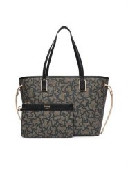 TOUS Torebka 20024624 Beżowy ciemny. Brązowe shopper bag tous, bez wzorów, z materiału, bez dodatków. Za 999.99 zł.