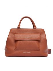 Armani Exchange Torebka XW001545 AF17019 U6048 Brązowy. Brązowe torebki klasyczne damskie Armani Exchange, ze skóry, bez dodatków. Za 729.99 zł.