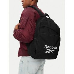 Plecak Reebok. Czarne plecaki Reebok, bez wzorów. Za 159.99 zł.
