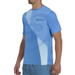 Bullpadel Brumo T-shirt. Niebieskie t-shirty damskie bullpadel, bez wzorów, bez kołnierzyka. W wyprzedaży za 135.05 zł.
