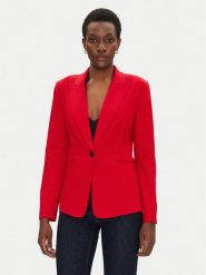 Morgan Marynarka 251-VECO.F M Czerwony Slim Fit. Czerwone marynarki i żakiety damskie Morgan, m, bez wzorów, z syntetyku. Za 289.99 zł.