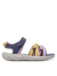 Teva Sandały Tirra Lupine 1019395C Kolorowy. Sandały dziewczęce Teva, z materiału, bez obcasa, bez zapięcia. Za 209.99 zł.