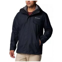 Kurtka 3w1 Columbia Bugaboo III Fleece Interchange Jacket. Czarne kurtki damskie Columbia, na jesień, bez wzorów, bez kaptura. Za 712.79 zł.