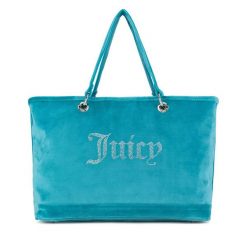 Torebka Juicy Couture. Niebieskie torebki klasyczne damskie Juicy Couture, bez dodatków. Za 349.99 zł.