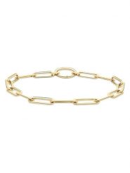 Tamaris Bransoletka z elementami ozdobnymi rozmiar: onesize. Żółte bransoletki damskie Tamaris, ze stali. Za 86.99 zł.