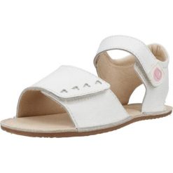 Sandały TECNOBABY TESH510002 Biały. Białe sandały damskie CONGUITOS, bez wzorów, ze skóry, bez obcasa, bez zapięcia. Za 181.99 zł.