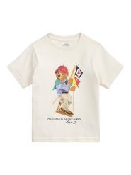 Polo Ralph Lauren T-Shirt 322A12428002 Écru Regular Fit. T-shirty i koszulki chłopięce Polo Ralph Lauren, bez wzorów, z bawełny, bez kołnierzyka, bez ramiączek. Za 248.99 zł.