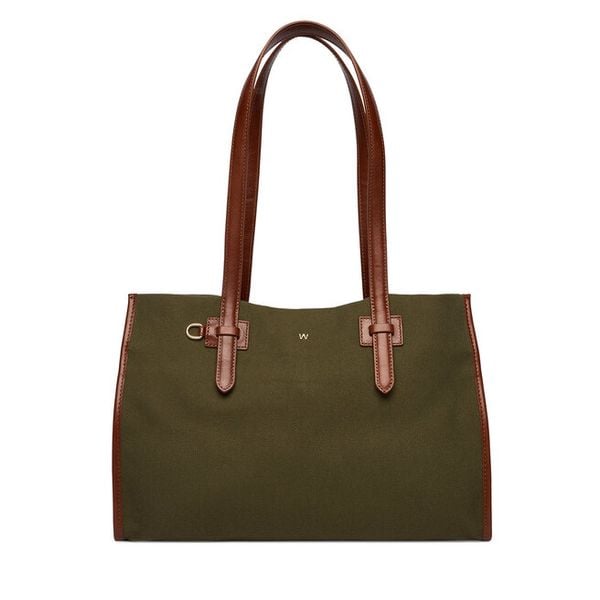 Torebka Weekend Max Mara. Brązowe shopper bag Weekend Max Mara, bez wzorów, bez dodatków. Za 1,025.99 zł.
