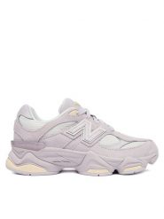 New Balance Sneakersy P90608D9 Szary. Szare buty sportowe dziewczęce New Balance, ze skóry, bez zapięcia. Za 489.99 zł.