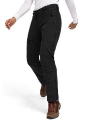 Maier Sports Zimowe spodnie softshellowe "Adakit" w kolorze czarnym rozmiar: 36. Czarne spodnie dresowe damskie Maier Sports, na zimę, bez wzorów. Za 295.45 zł.