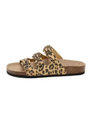 Billowy Klapki w kolorze beżowym rozmiar: 38. Brązowe klapki damskie Billowy, bez wzorów, z otwartym noskiem, bez obcasa, bez zapięcia. Za 164.02 zł.