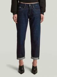 G-Star Dżinsy - Boyfriend fit - w kolorze granatowym rozmiar: W27/L30. Niebieskie jeansy damskie G-Star. Za 226.10 zł.