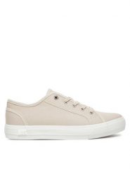 Lee Tenisówki Ava C Women Low -50251009 35E Beżowy. Brązowe trampki damskie Lee, bez wzorów, z materiału, bez zapięcia. Za 79.99 zł.