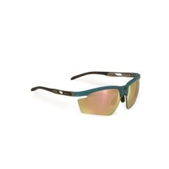 Okulary Rudy Project MAGNUS LIGHT TEAL MATTE - Multilaser Gold. Brązowe okulary przeciwsłoneczne damskie Rudy Project. Za 880.00 zł.