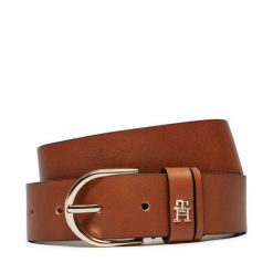 Pasek Damski Tommy Hilfiger. Brązowe paski damskie Tommy Hilfiger, bez wzorów. Za 169.99 zł.