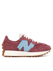 New Balance Sneakersy U327WSA Bordowy. Czerwone obuwie sportowe damskie New Balance, ze skóry, bez zapięcia. Za 569.99 zł.
