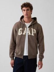 GAP Bluza w kolorze brązowym rozmiar: XL. Brązowe bluzy damskie GAP, xl, bez wzorów, bez kaptura. Za 101.94 zł.