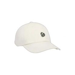 Czapka baseballowa z haftem dla kobiet Superdry SD. Białe czapki z daszkiem damskie Superdry, bez wzorów. Za 139.85 zł.