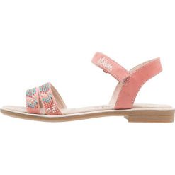 S.Oliver RED LABEL Sandały dusty pink. Czerwone sandały dziewczęce s.Oliver RED LABEL, z materiału. Za 169.00 zł.