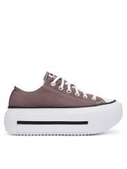Converse Trampki Chuck Taylor All Star Lift Double Stack A20562C Brązowy. Brązowe trampki damskie Converse, bez wzorów, z materiału, bez zapięcia. Za 399.99 zł.