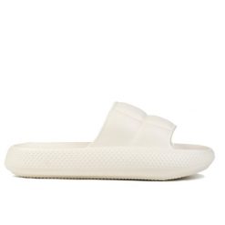Klapki damskie sportowe Lee MAYA SLIDER WOMEN LOW. Brązowe klapki damskie Lee, bez wzorów, bez obcasa, bez zapięcia. Za 89.00 zł.