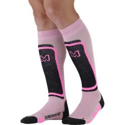 Skarpetki Monnet Fusion. Niebieskie skarpetki damskie MONNET, bez wzorów, z elastanu. Za 175.50 zł.