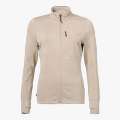 Bluza polarowa Wędrówki damska Swedemount Trondheim Midlayer Full Zip. Brązowe bluzy damskie SWEDEMOUNT, na zimę, bez wzorów, z polaru, bez kaptura. Za 199.99 zł.