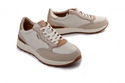 Pikolinos ARRECIFE W1M-6625C1 MARFIL, półbuty damskie. Brązowe półbuty damskie Pikolinos, bez wzorów, ze skóry, bez obcasa, bez zapięcia. Za 644.90 zł.