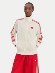 Adidas Bluza Firebird KQ8075 Beżowy Loose Fit. Brązowe bluzy damskie Adidas, s, bez wzorów, z syntetyku, bez kaptura. Za 339.99 zł.