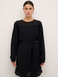 Karen by Simonsen Sukienka codzienna Katharinakb 10104555 Czarny A-Line Fit. Czarne sukienki damskie Karen by Simonsen, bez wzorów, z wiskozy, bez ramiączek. Za 299.99 zł.