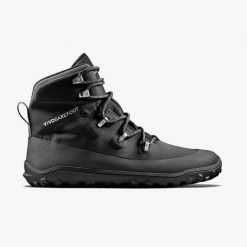 Buty turystyczne damskie Vivobarefoot Tracker Textile AT. Czarne obuwie trekkingowe damskie VIVOBAREFOOT, bez zapięcia. Za 807.99 zł.