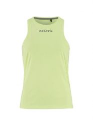 Craft Top sportowy "Core Essence" w kolorze zielonym rozmiar: XS. Zielone koszulki sportowe damskie Craft, xs, bez wzorów, z materiału, bez ramiączek, outdoorowe. Za 47.45 zł.