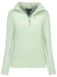ANAPURNA Bluza polarowa "Tonneau" w kolorze zielonym rozmiar: M. Zielone bluzy damskie ANAPURNA, m, bez wzorów, z polaru, bez kaptura. Za 114.95 zł.