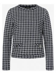 More & More Bluza w kolorze czarno-białym rozmiar: 40. Czarne bluzy damskie More & More, bez wzorów, bez kaptura. Za 83.03 zł.