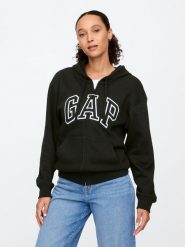GAP Bluza w kolorze czarnym rozmiar: XXL. Czarne bluzy damskie GAP, xxl, bez wzorów, bez kaptura. Za 118.95 zł.
