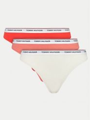 Tommy Hilfiger Komplet 3 par stringów UW0UW04894 Kolorowy. Komplety bielizny Tommy Hilfiger, bez wzorów, z bawełny. Za 149.99 zł.