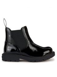 Geox Kozaki J Shaylax Girl J36EXB 067NH C9999 S Czarny. Czarne kozaki dziewczęce Geox, bez wzorów, ze skóry, bez obcasa, bez zapięcia. Za 199.99 zł.
