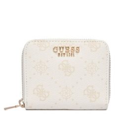 Portfel Guess. Białe portfele damskie Guess, z aplikacjami. Za 214.99 zł.