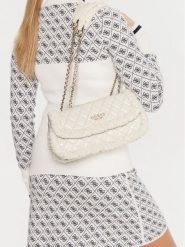 Guess Torebka Cristi HWTG81 39210 Écru. Torebki klasyczne damskie Guess, ze skóry, bez dodatków. Za 389.99 zł.