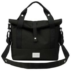 Torba na ramię Weathergoods Sweden CITY czarna. Czarne torby na laptopa WEATHER GOODS, bez wzorów, z poliesteru. Za 710.50 zł.