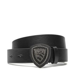 Pasek Damski Blauer. Czarne paski damskie Blauer, bez wzorów. Za 169.99 zł.